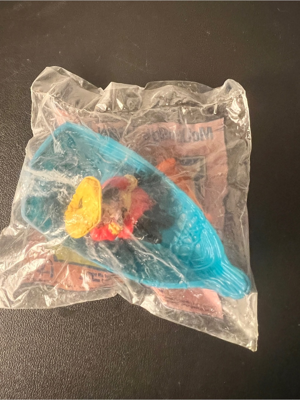 Vintage 1991 McDonald's Captain Hook In Boat Happy Meal Toy SEALED